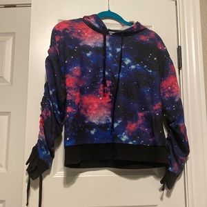 Hot topic short hoodie size medium